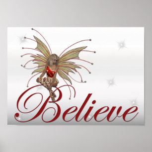 Christmas Faerie Believe 2 - Fantasy Print