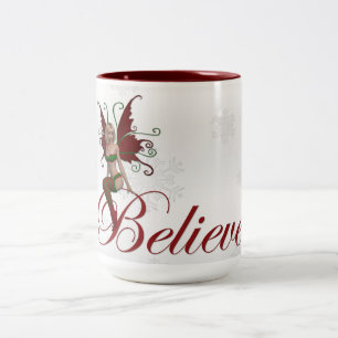 Christmas Faerie Believe Design1 Fantasy Mug