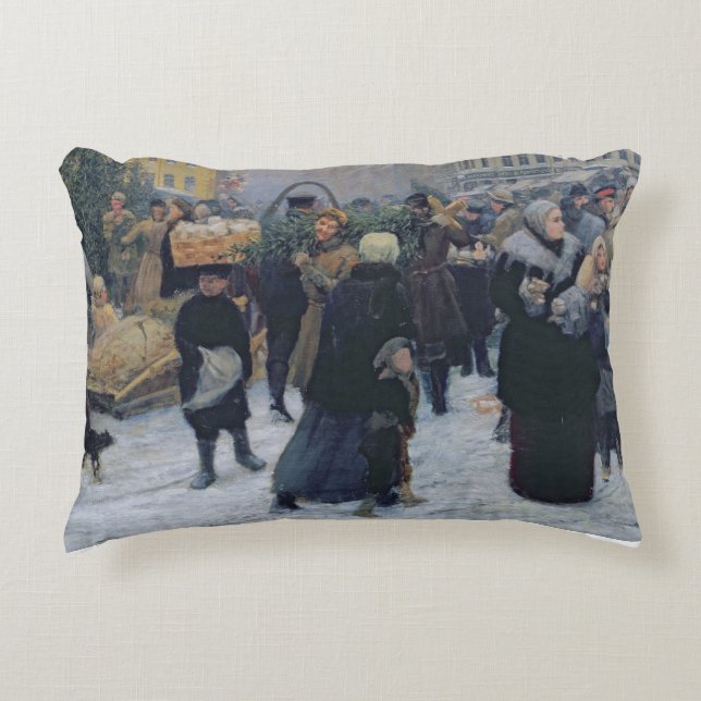 Christmas Fair Decorative Cushion (Front)