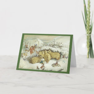 Christmas Fairies Holiday Card