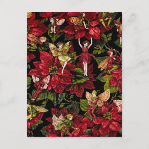 CHRISTMAS FAIRIES HOLIDAY POSTCARD