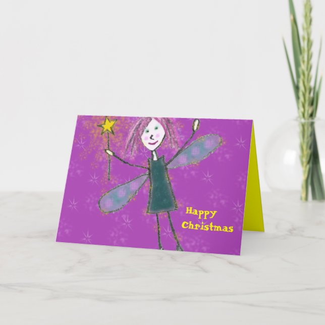 Christmas Fairy Card (Front)