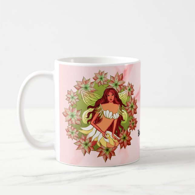 Christmas Fairy Coffee Mug (Left)