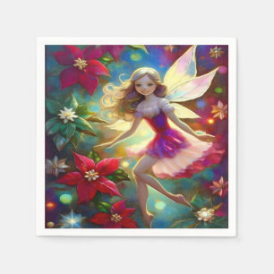 Christmas Fairy Collection - Ash Blonde Hair Napkin