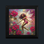 Christmas Fairy Collection - Brown Natural Hair Gift Box<br><div class="desc">A Collection of Christmas Fairies in a variety of hair and skin colours.</div>