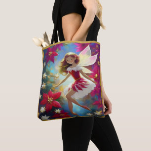 Christmas Fairy Collection - Copper Ginger Hair Tote Bag