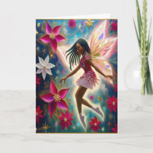 Christmas Fairy Collection - Cornrows Braids Hair Card