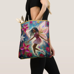 Christmas Fairy Collection - Cornrows Braids Hair Tote Bag
