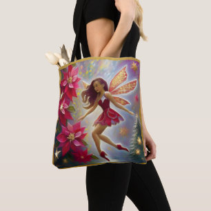 Christmas Fairy Collection - Light Auburn Hair Tote Bag