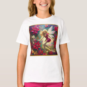 Christmas Fairy Collection - Pale Gold Blonde Hair T-Shirt