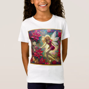 Christmas Fairy Collection - Pale Gold Blonde Hair T-Shirt