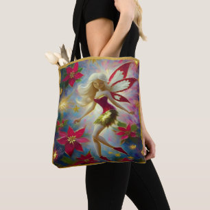 Christmas Fairy Collection - Platinum Blonde Hair Tote Bag
