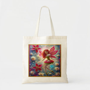 Christmas Fairy Collection - Red Hair Tote Bag