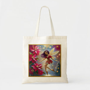 Christmas Fairy Collection - Straight Plum Hair Tote Bag