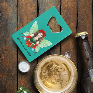 Christmas Fairy Fantasy Holly Bells Poinsettias
