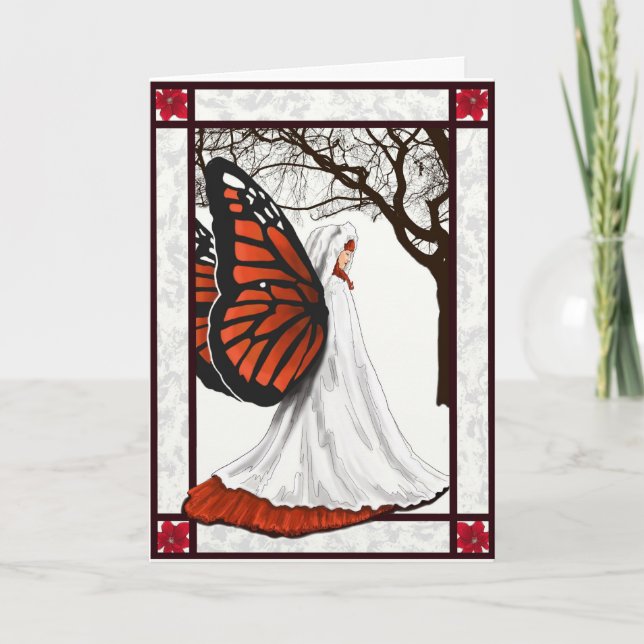 Christmas fairy holiday card (Front)