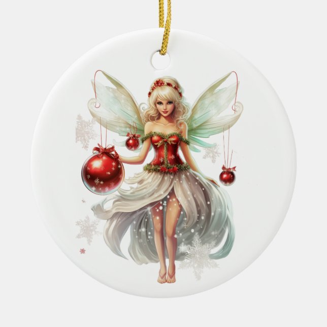 Christmas fairy Ornament (Front)