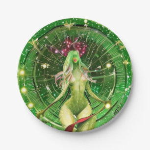 Christmas Fairy Plates