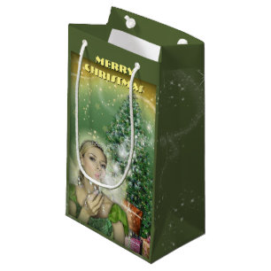 Christmas Fairy Small Gift Bag