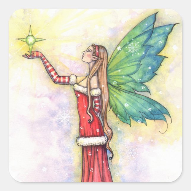 Christmas Fairy Stickers by Molly Harrison (Front)