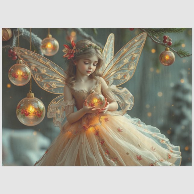 Christmas Fairy Tissue Paper (Front)