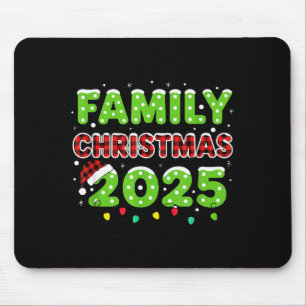 Christmas Family 2025 Matching Outfit Xmas Squad S Mouse Mat