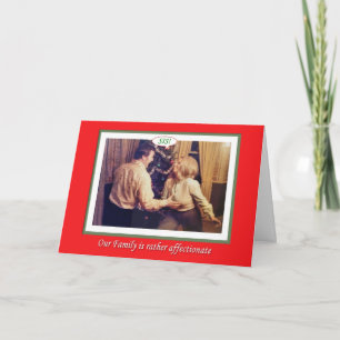 Christmas Family Affection Holiday Card