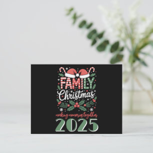 Christmas: Family Christmas 2025 Matching Outfit  Holiday Postcard