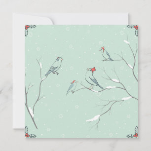 Christmas Family Flat Holiday Card