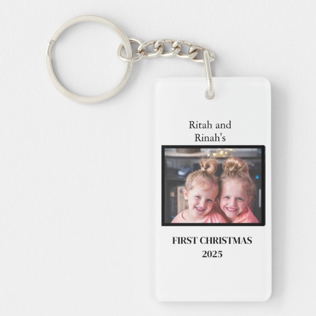 Christmas Family Key Ring (Front)