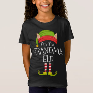 Christmas Family Matching Costume I'm The Grandma T-Shirt