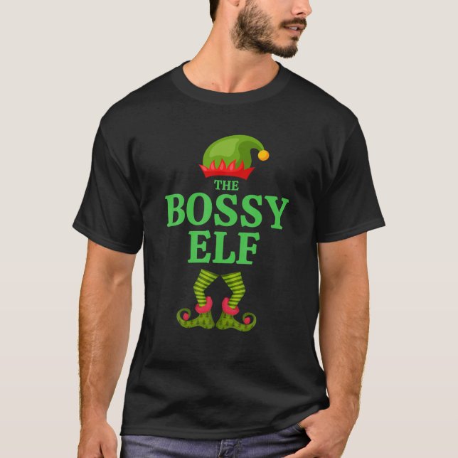 Christmas Family Matching Group Funny Christmas T-Shirt (Front)