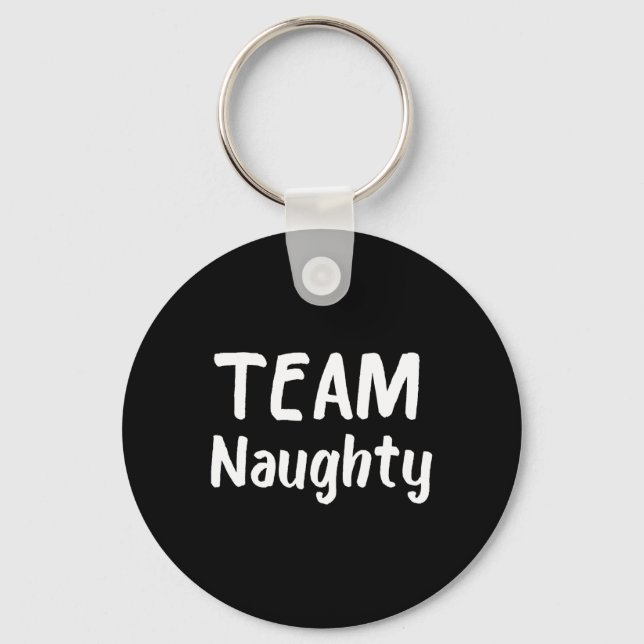 Christmas Family Matching Group Pyjamas Xmas Team  Key Ring (Front)