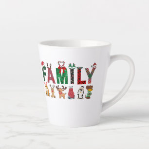 Christmas Family Matching Shirts   holiday family  Latte Mug