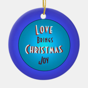Christmas Family Ornament with Messages