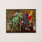 Christmas Family Photo Funny Velociraptor Dinosaur