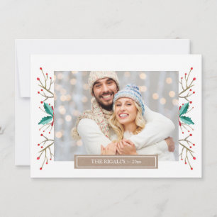 Christmas Family Photo Greeting Card