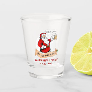 Christmas Family Reunion Funny Holiday Shot Glass