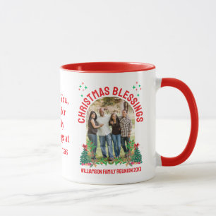 CHRISTMAS FAMILY REUNION Group Souvenir  Mug