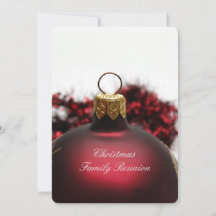 Christmas Family Reunion Invitation