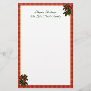Christmas Family Stationery