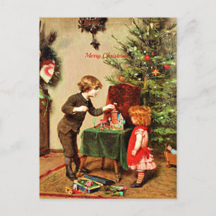 Christmas, famous painting by Felix Ehrlich Postcard