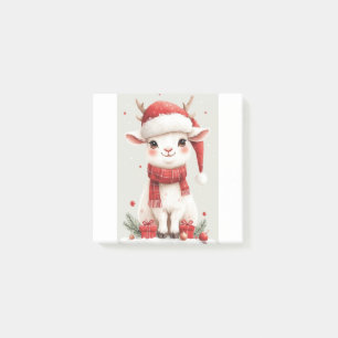 Christmas Farm Animal Cute Goat  Post-it Notes