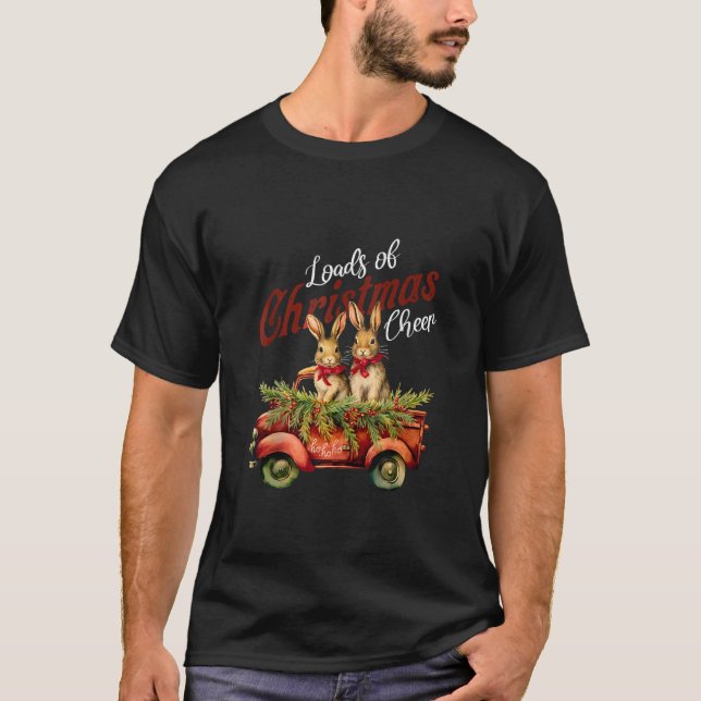 Christmas Farm Animals Presents Cute Christmas On  T-Shirt (Front)