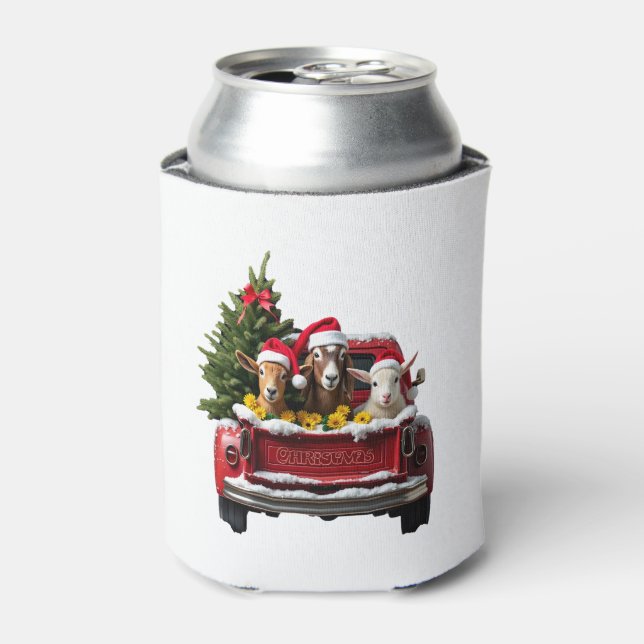 Christmas Farm Can Cooler (Can Front)