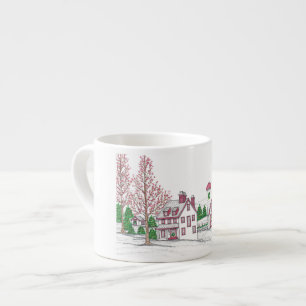 Christmas Farm Espresso Mug