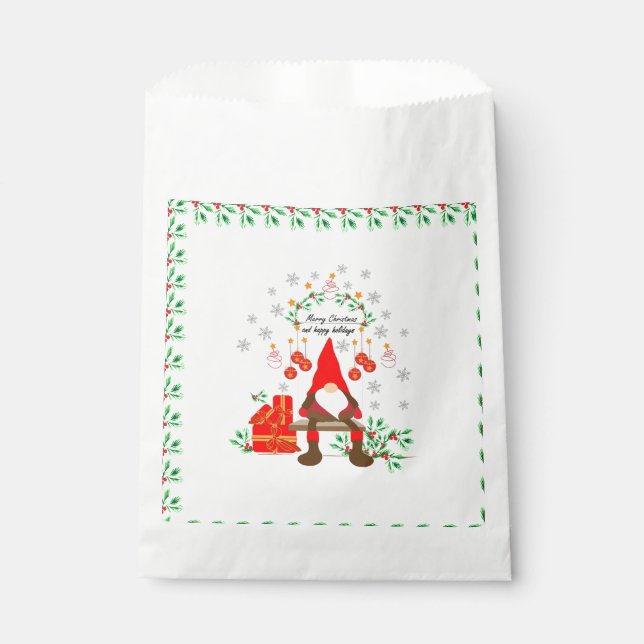 Christmas favor bags (Front)