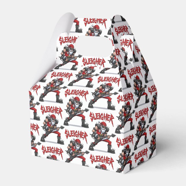Christmas Favor Box (Front Side)