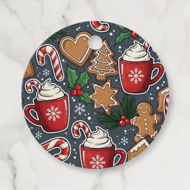 Christmas Favor Tags (Front)