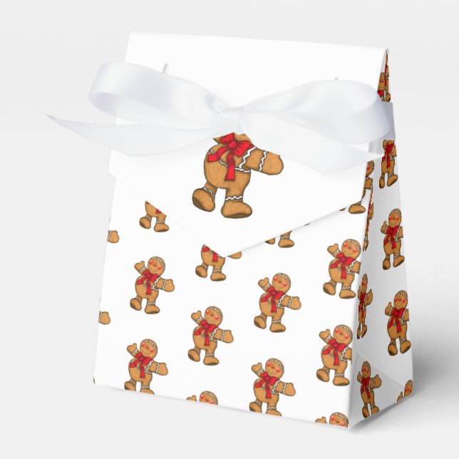 Christmas Favour Box (Front Side)